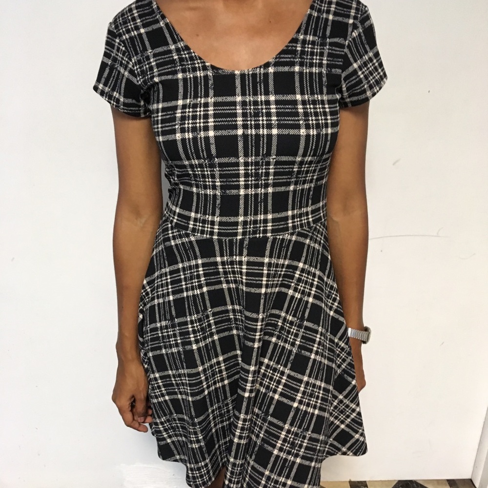 Macy’s Plaid pattern dress